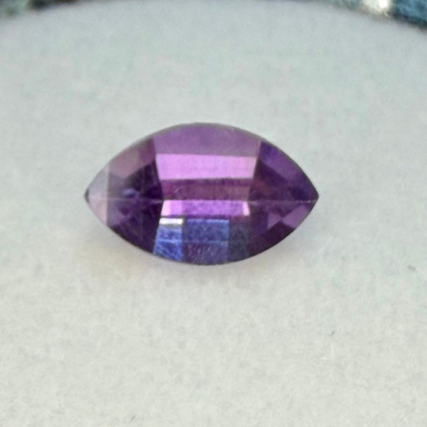 Brazilian Amethyst, 10x6mm Marquis Cut Roll Top, Ave Ct Wt 1.35
