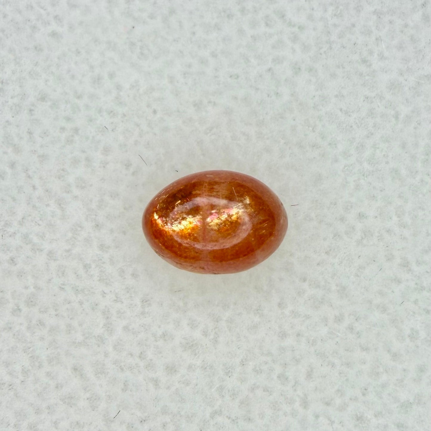 Sunstone Cabochon, 7x5mm Oval Cut, Ave Ct Wt .85