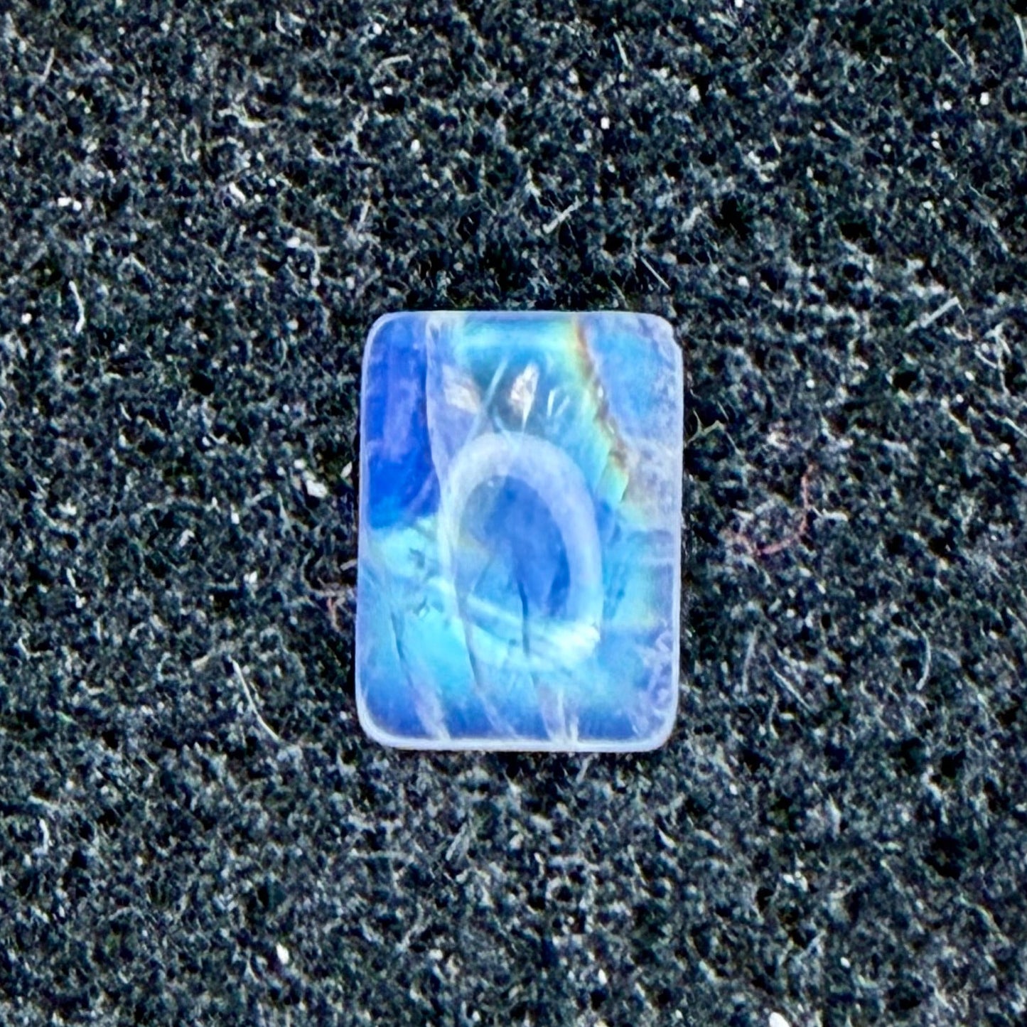 Moonstone Cabochon, 8x6 Emerald Cut, Ave Ct Wt 1.70