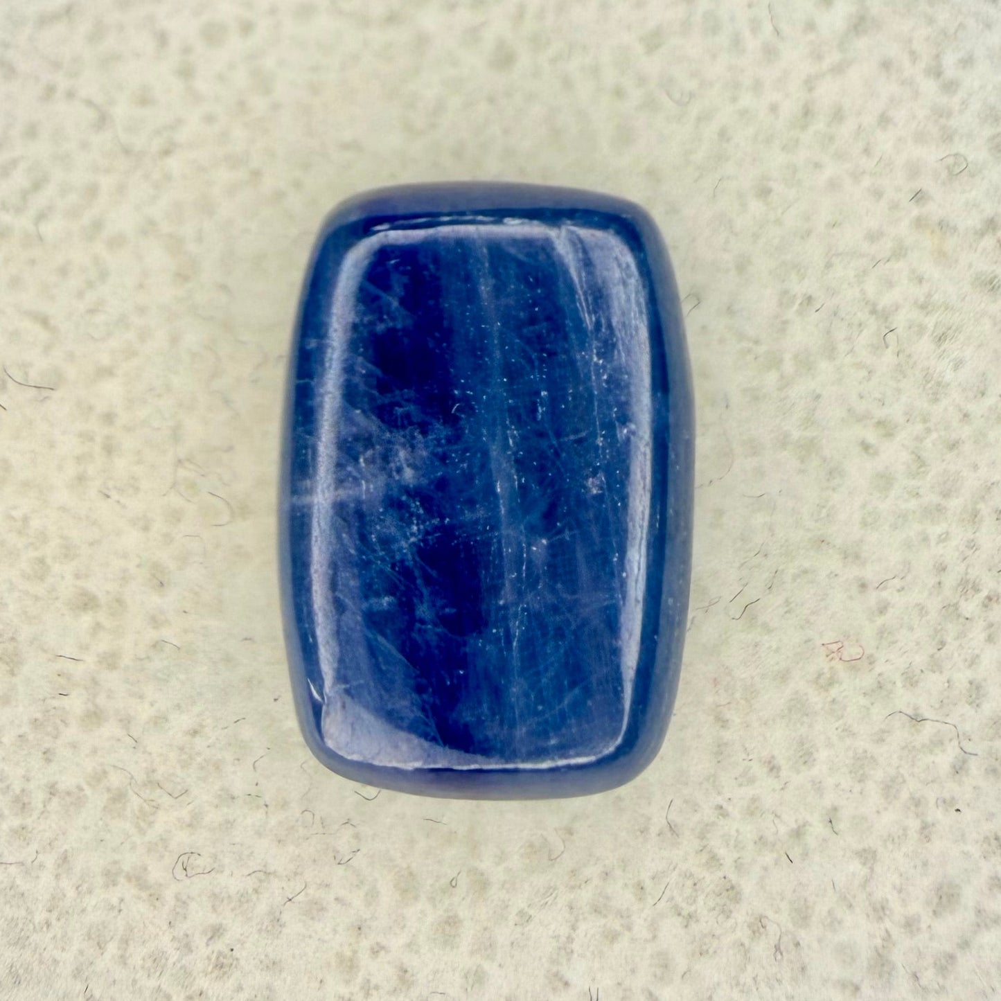 Kyanite Cabochon, 14x10mm Elongated Cushion Cut, Ave Ct Wt 8.0