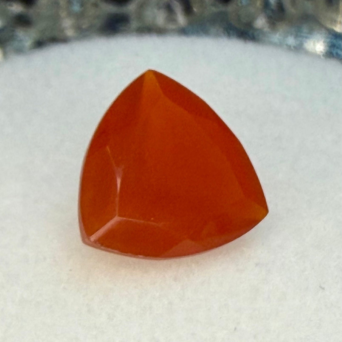 Sard Chalcedony, 10mm Trillion Cut, Ave Ct Wt 3.0