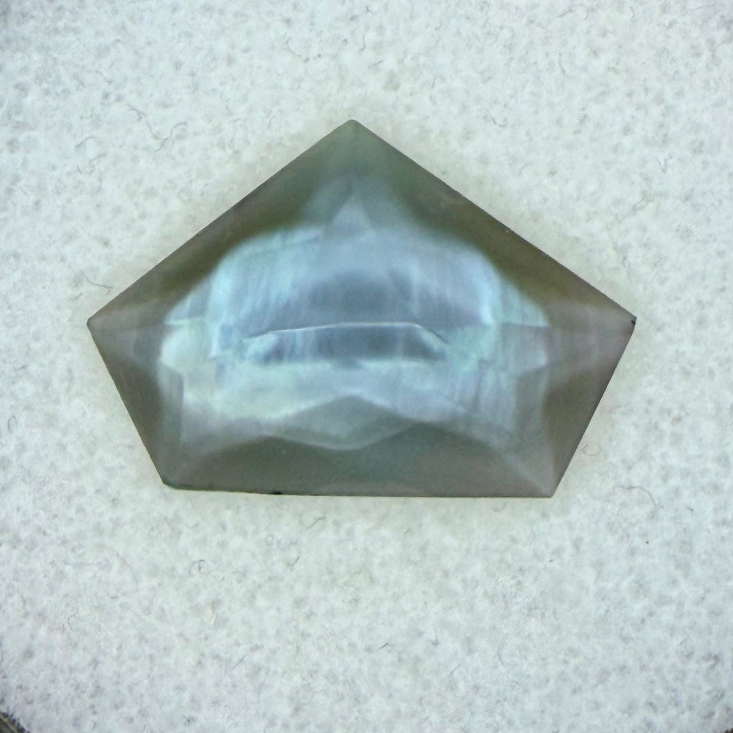 Mother Of Pearl Doublet, 22x15mm Shield Rose Cut, Ave Ct Wt 11.20