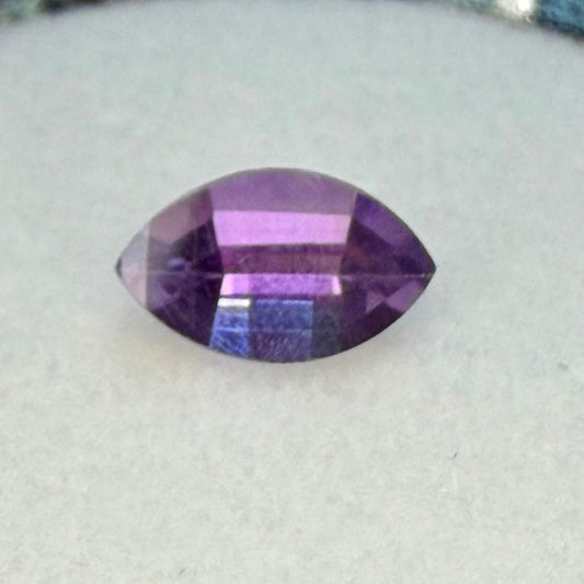 Brazilian Amethyst, 10x6mm Marquis Cut Roll Top, Ave Ct Wt 1.35