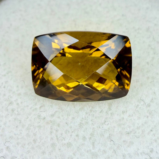Sunset Quartz, 14x10mm Elongated Cushion Cut Checkerboard Top, Ave Ct Wt 5.80