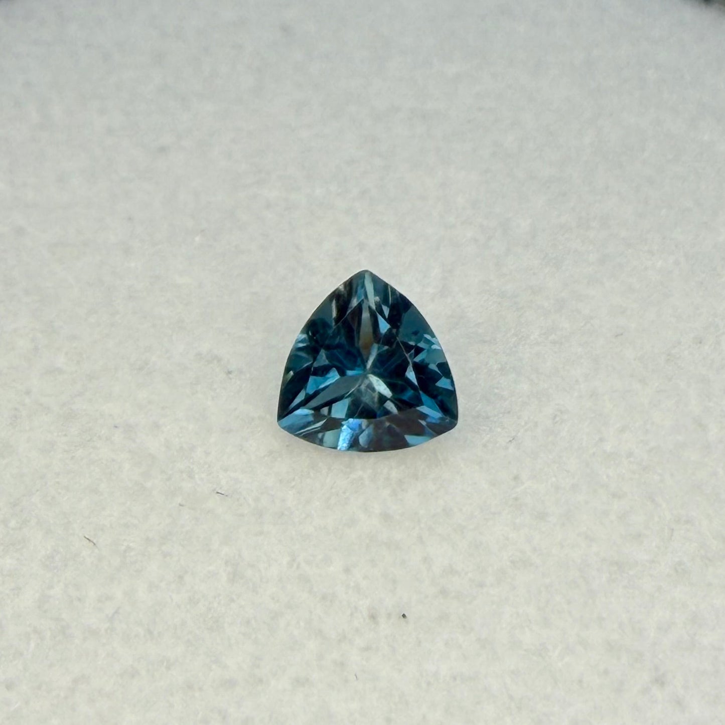 London Blue Topaz, 5mm Trillion Cut, Ave Ct Wt .52