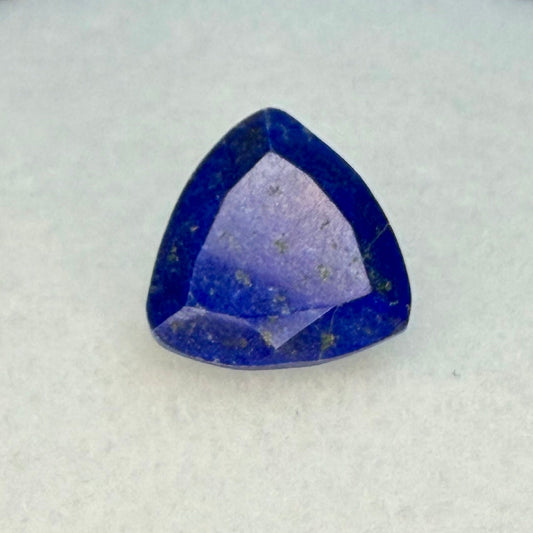 Lapis Lazuli, 9mm Trillion Cut, Ave Ct Wt 2.35