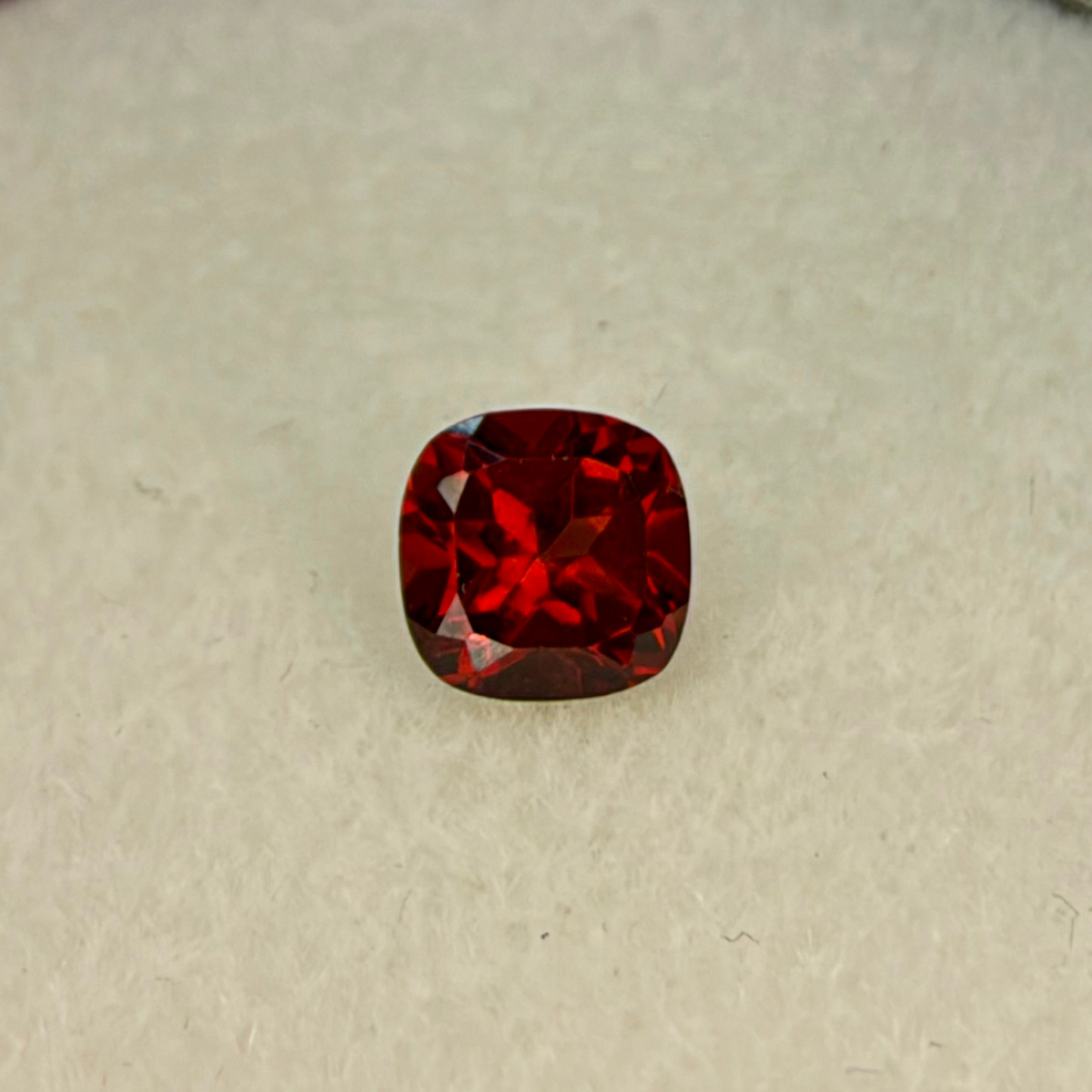Garnet, 5mm Cushion Cut, Ave Ct Wt .77