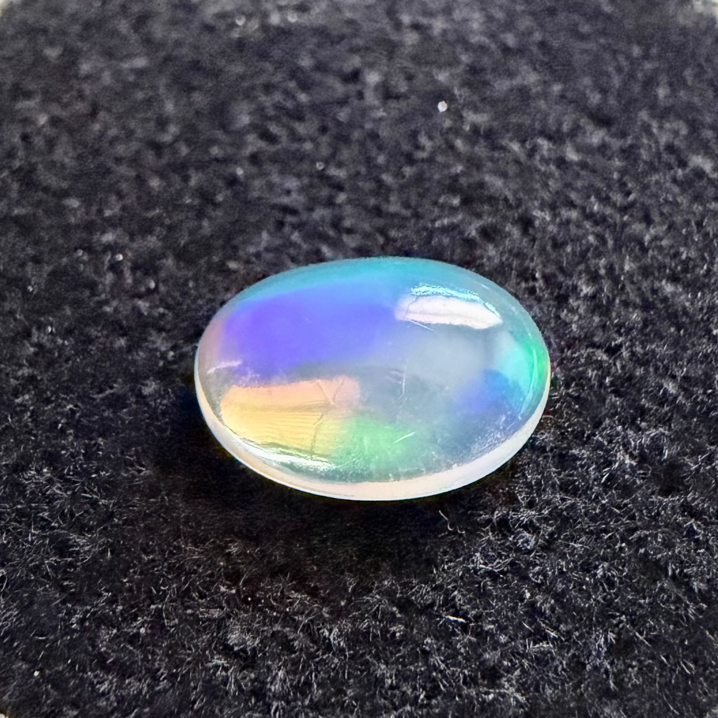 Ethiopian Opal Cabochon, 11.5x8.5mm Oval Cut, 2.23 Carats