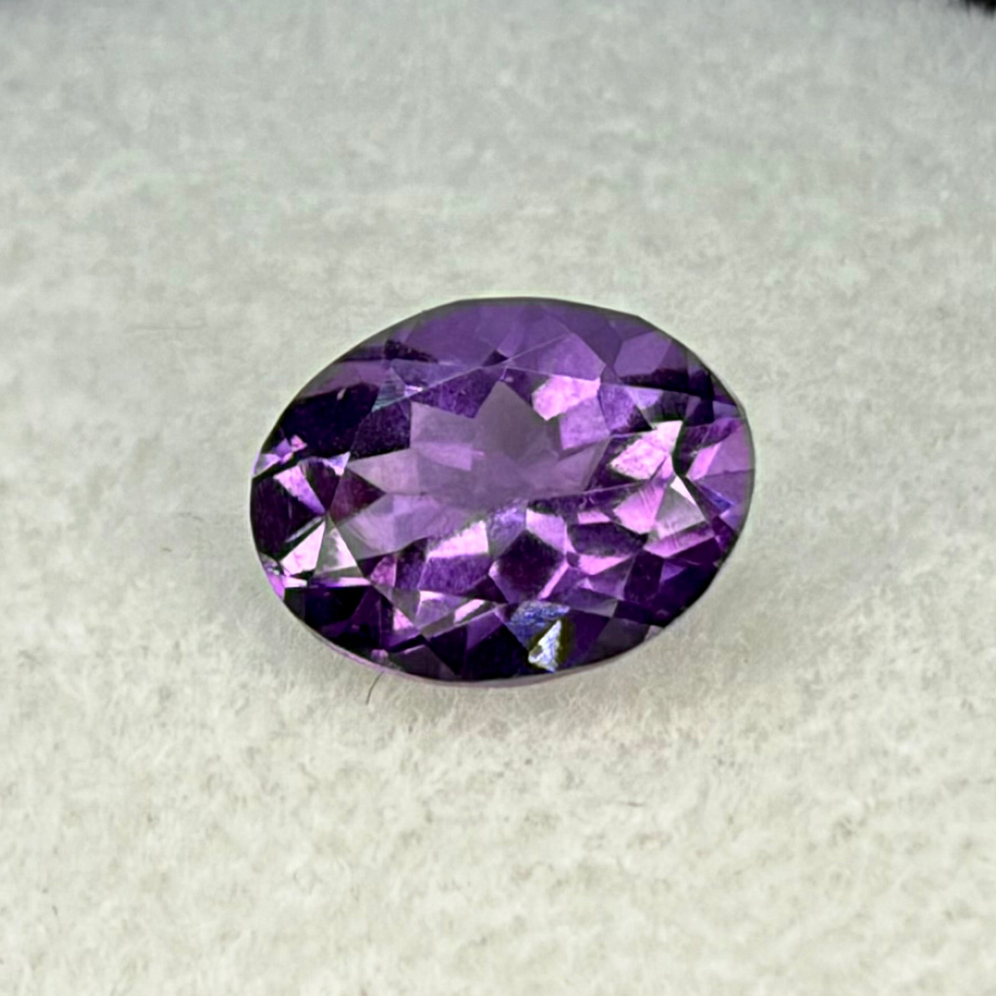 Brazillian Amethyst, 9x7mm Oval Cut, Ave Ct Wt 1.79