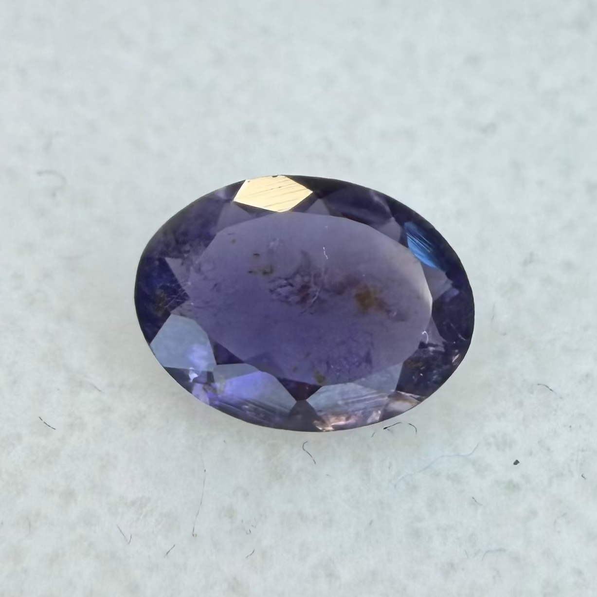 Iolite, 8x6mm Oval Cut, Ave Ct Wt .85