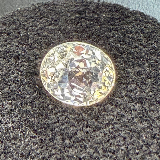 Old Stock Kunzite, 11x9mm Oval Cut, 5 Carats