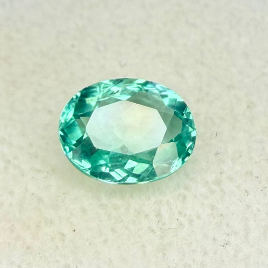 Old Stock Apatite, 9x7mm Oval Cut, 2.29 Carats