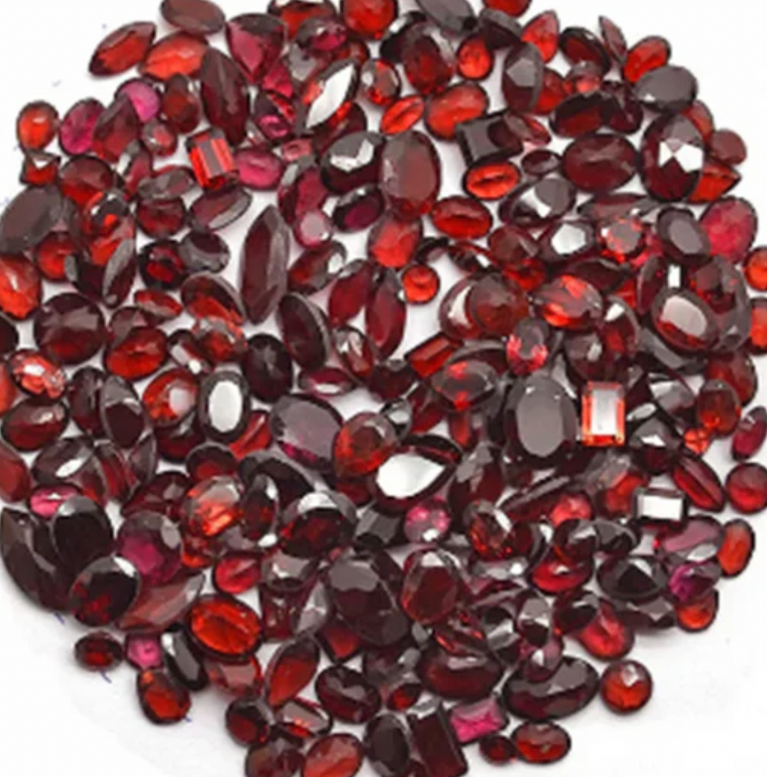 Red Garnet Bulk Lot - 15 Carats