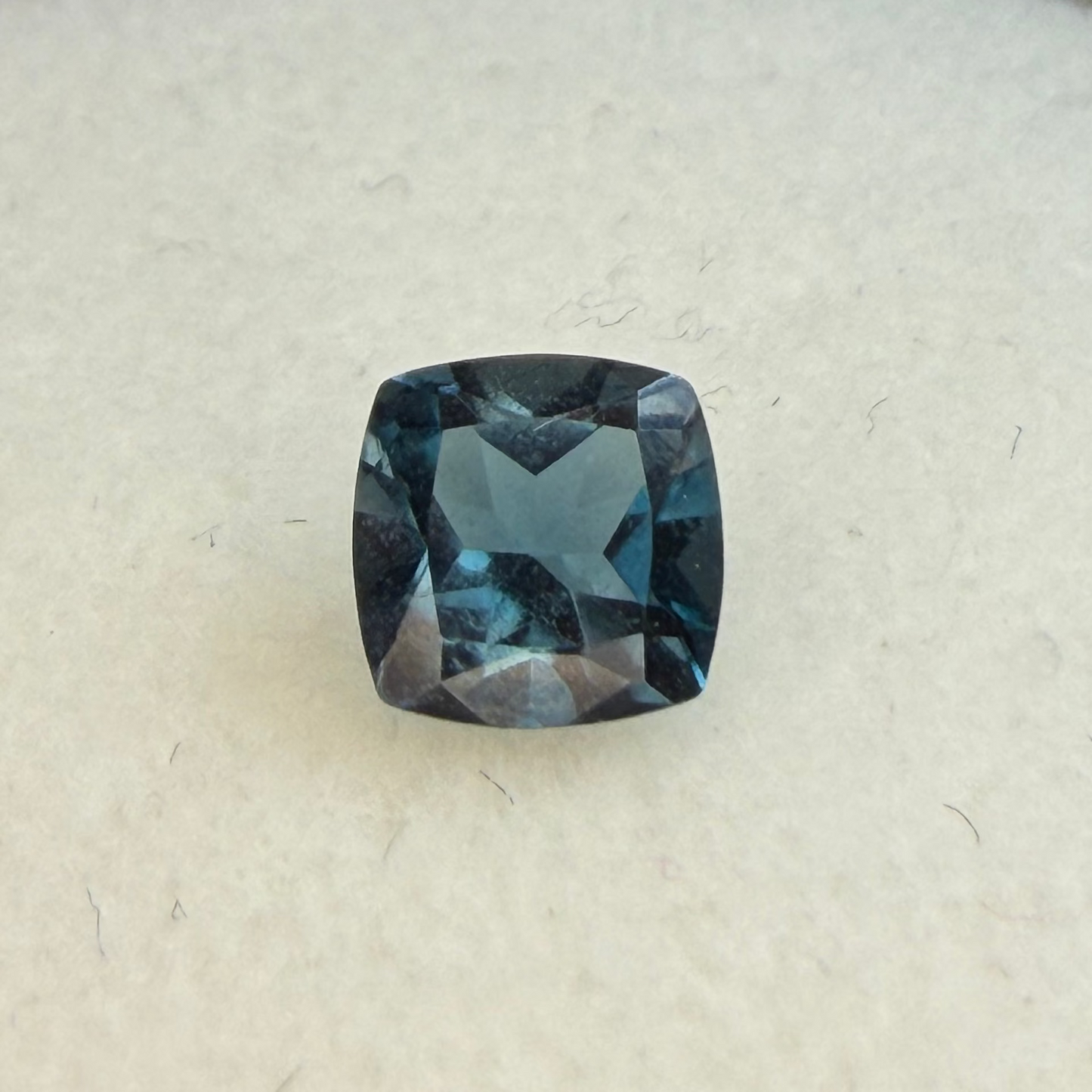 London Blue Topaz, 6mm Cushion Cut, Ave Ct Wt 1.14
